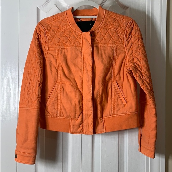 L’Atelier Orange Bomber Jacket - Picture 1 of 6